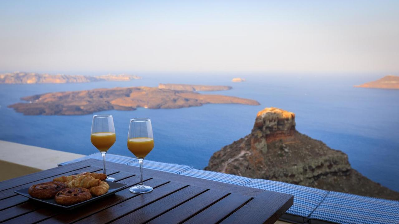 Azure Villa Santorini Imerovígli Kültér fotó